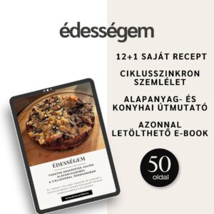 Édességem - egészségesebb desszertek ciklusszinkronban (e-book)